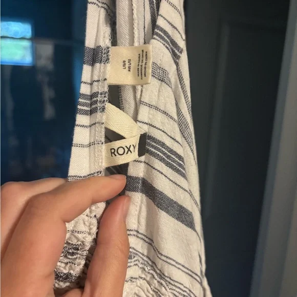 Roxy Navy and White Striped Dress - Picture 3 of 3